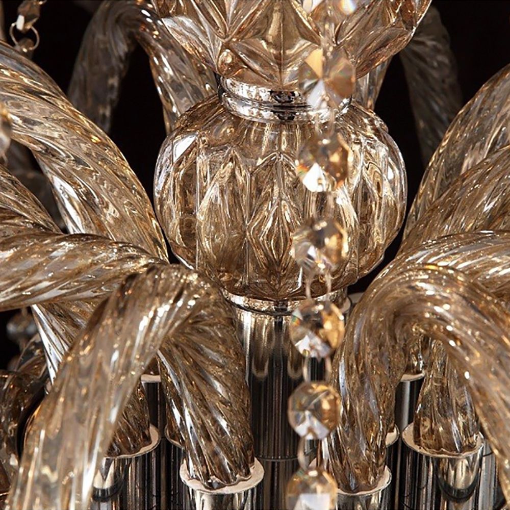 Genuine K9 Champagne Crystal 6/8/10/12/15 Arms Chandelier Pendant | Ceiling Lights & Chandeliers