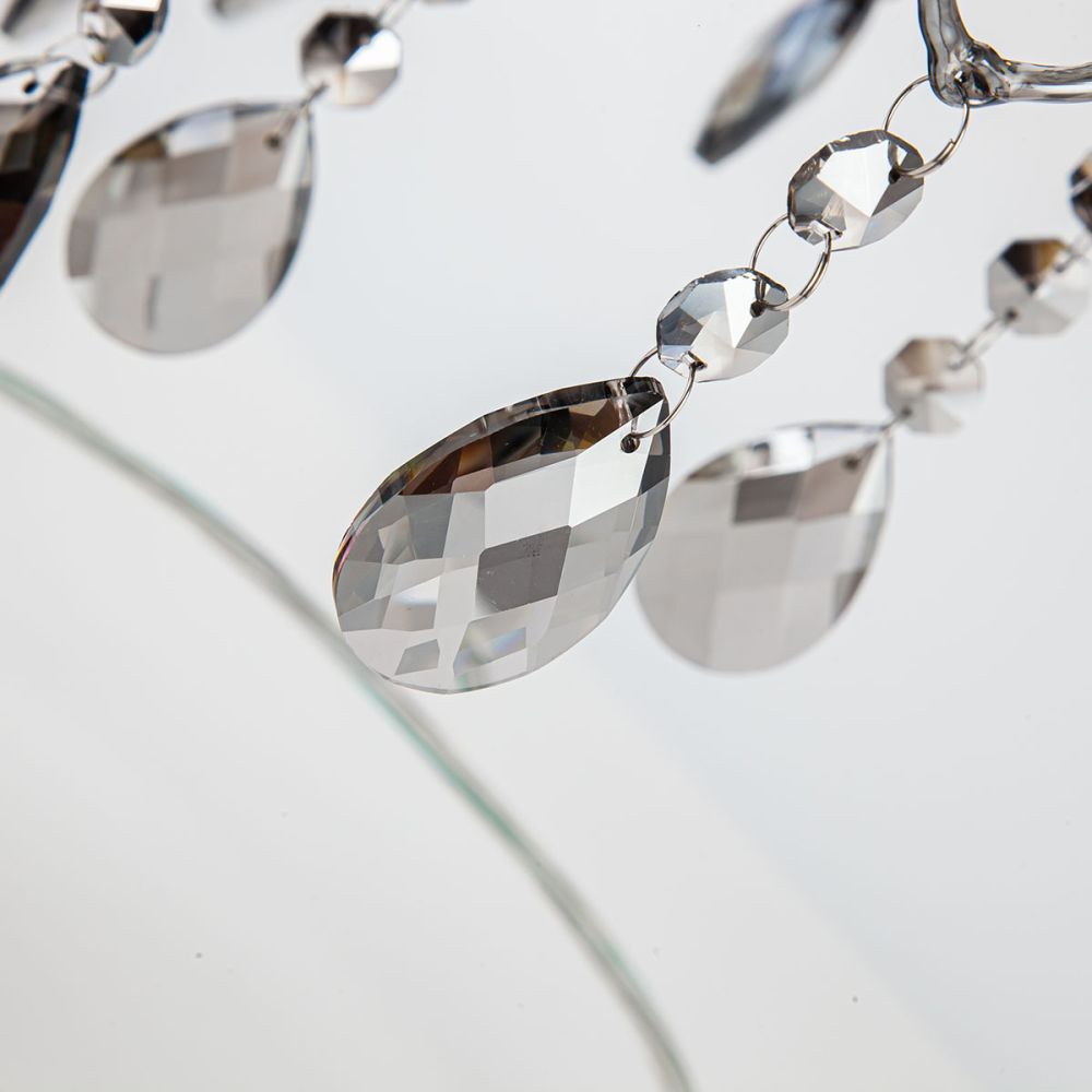 Crystal Golden 5-Arms Table Lamp | Table Lighting
