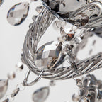 Crystal Golden 5-Arms Table Lamp | Table Lighting