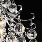 Genuine K9 Crystal Balls 3/4/6 Bulbs Modern Chandelier Flush Lamp | Ceiling Lights & Chandeliers