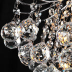 Genuine K9 Crystal Balls 3/4/6 Bulbs Modern Chandelier Flush Lamp | Ceiling Lights & Chandeliers
