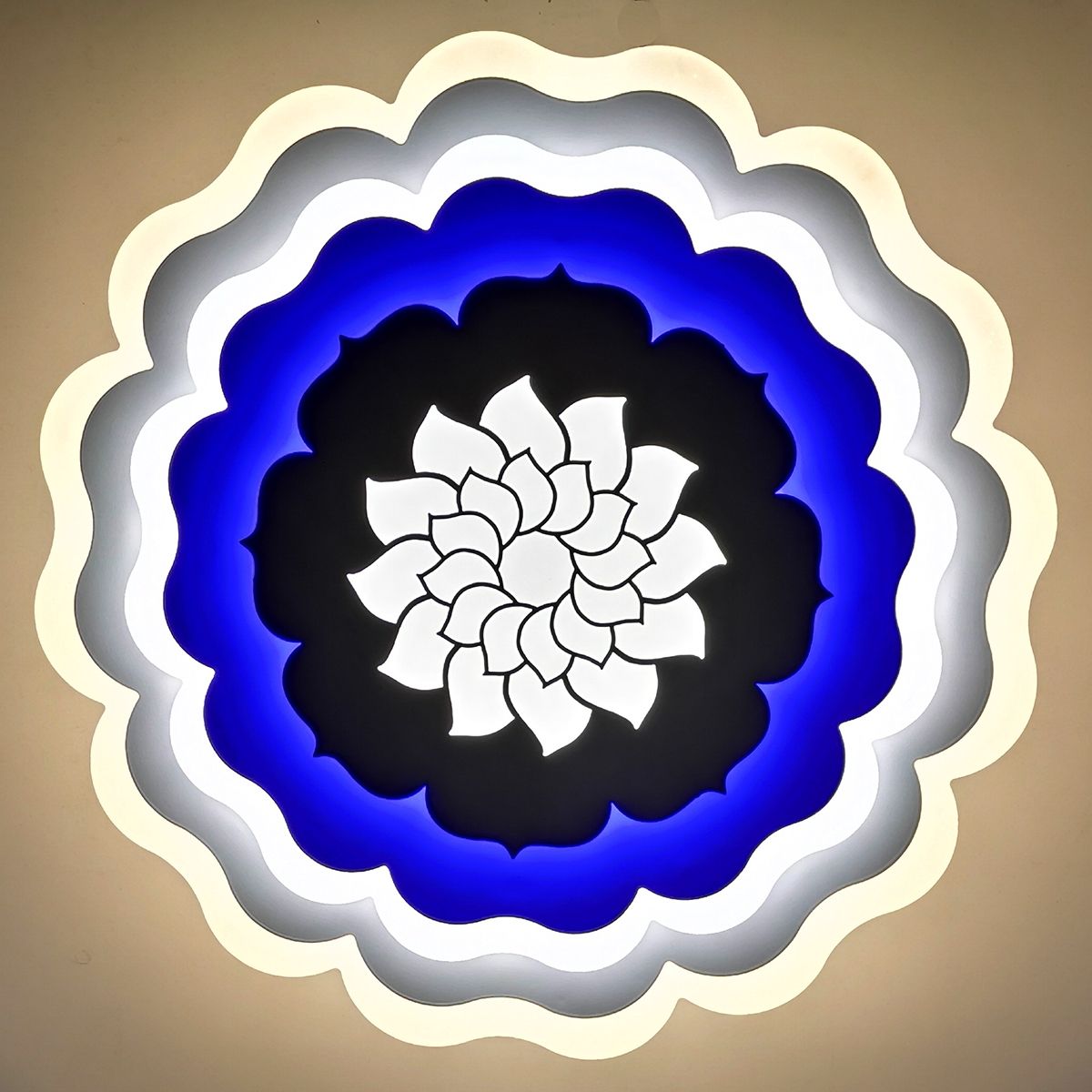 Modern LED Round Flush Ceiling Light Chandelier 50cm | Ceiling Lights