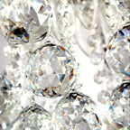 Genuine K9 Crystal Balls 3/4/6 Bulbs Modern Chandelier Flush Lamp | Ceiling Lights & Chandeliers