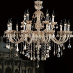 Genuine K9 Champagne Crystal 6/8/10/12/15 Arms Chandelier Pendant | Ceiling Lights & Chandeliers