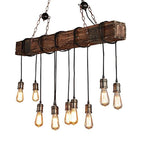 Vintage Retro Solid Wood Pendant Lamp Chandelier | Ceiling Lights