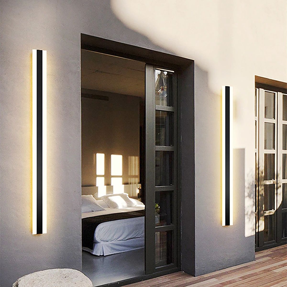 Waterproof IP65 LED Wall Light | Indoor Outdoor Dimmable Lighting