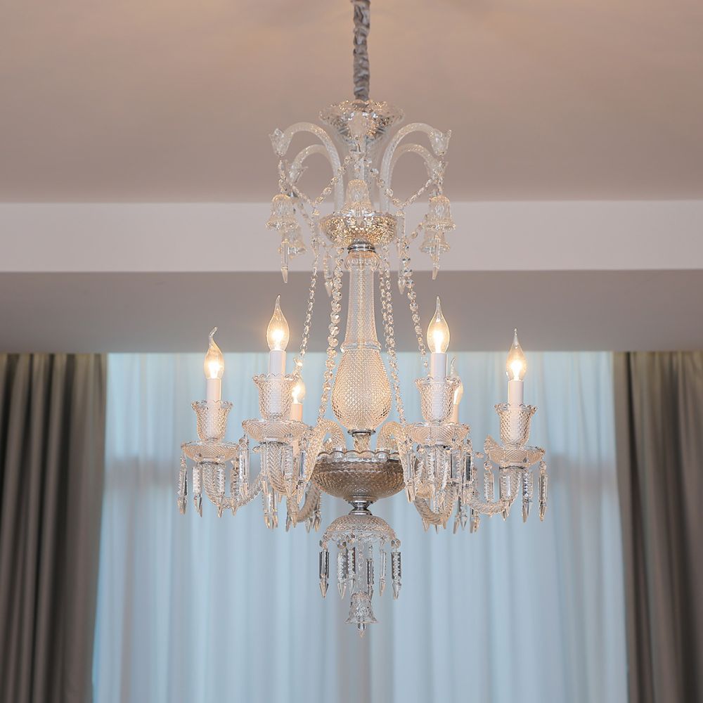 Crystal Chandeliers – Aurora Grandeur K9 Chandelier 6/8/10 Arms