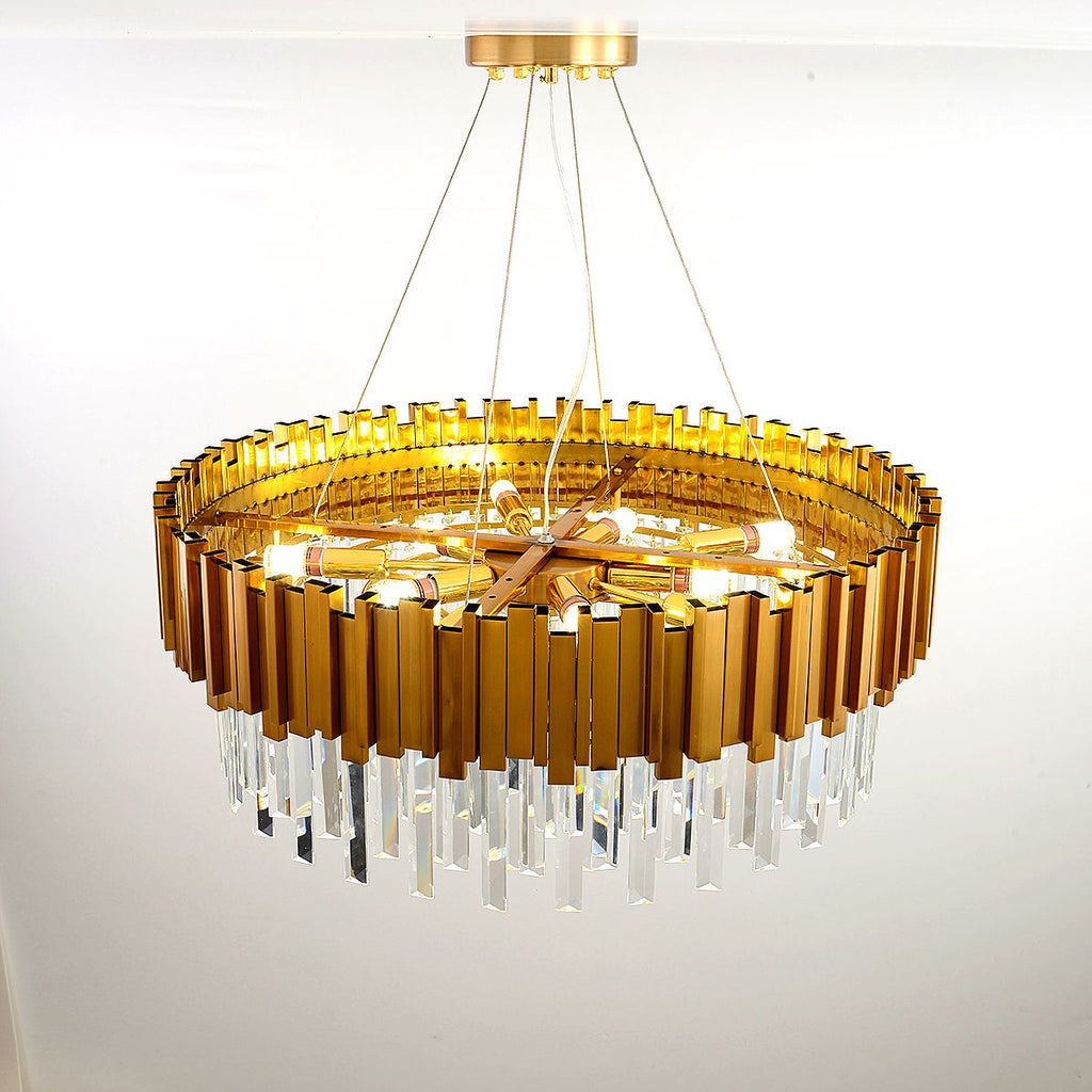 Clear & Gold Postmodern Pendant Chandelier Ceiling Light | Ceiling Lights & Chandeliers