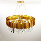 Clear & Gold Postmodern Pendant Chandelier Ceiling Light | Ceiling Lights & Chandeliers