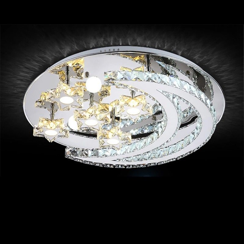 Stars & Moon LED Modern Ceiling Light Crystal Chandelier | Ceiling Lights