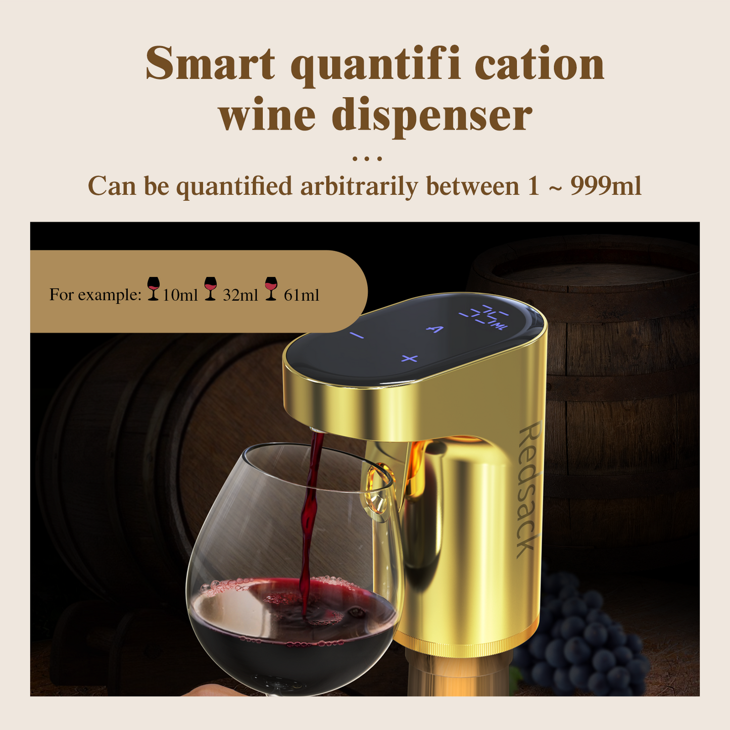 A Precise Drink Dispenser: Dispense Any Beverage with accurate Measurement