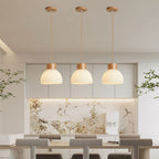 Wood Effect Pendant Ceiling Lamp Dining Room | Ceiling Lights