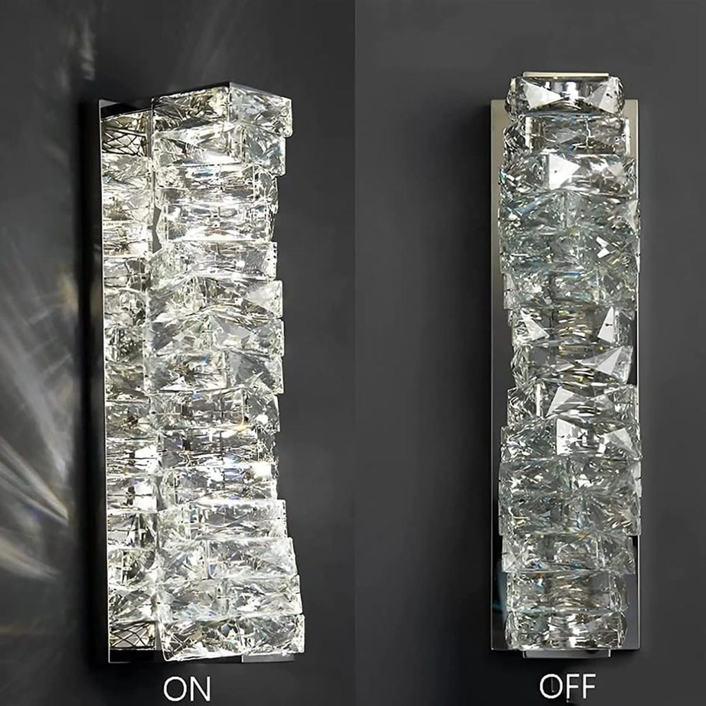 Crystal Wall Sconce LED Lighting | Modern Luxury Wall Light