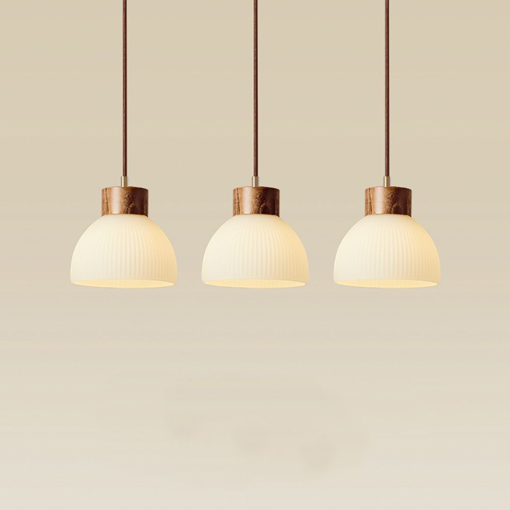 Wood Effect Pendant Ceiling Lamp Dining Room | Ceiling Lights