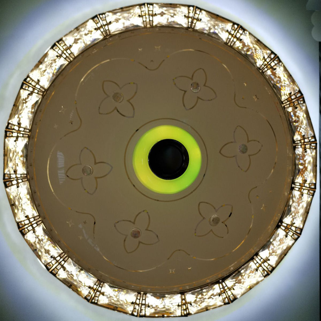 LED Bluetooth Speaker Flush Ceiling Light Chandelier | Ceiling Lights