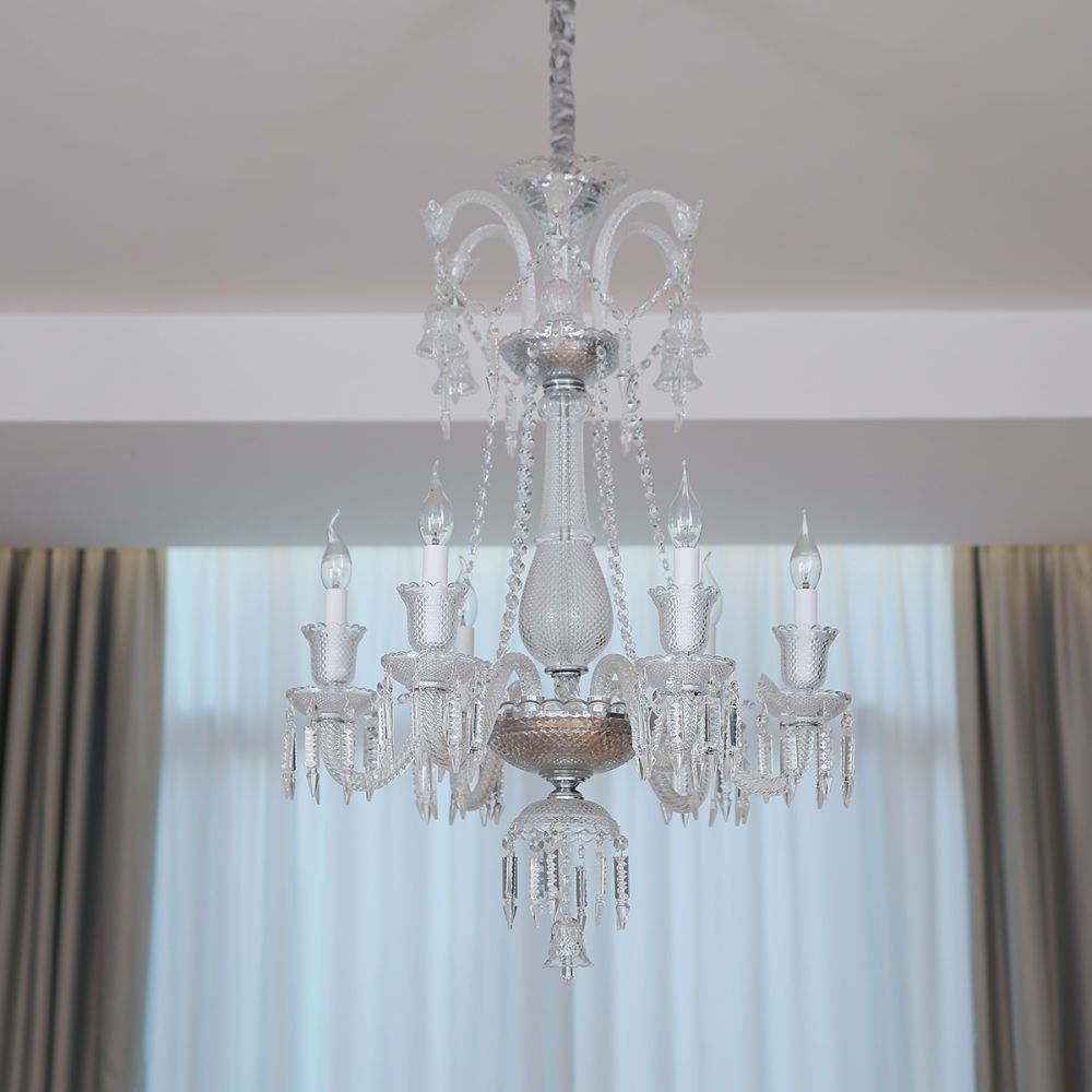 Crystal Chandeliers – Aurora Grandeur K9 Chandelier 6/8/10 Arms