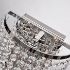 K9 Crystal Wall Light E14 Chrome Clear | Modern Chandelier Wall Light