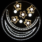 Stars & Moon LED Modern Ceiling Light Crystal Chandelier | Ceiling Lights
