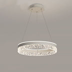 Crystal LED Chandelier Pendant Fitting Ceiling Light Dimmable | Ceiling Lights & Chandeliers