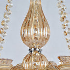 Genuine K9 Crystal Amber 6/8/10 Arms Chandelier Pendant Ceiling | Ceiling Lights & Chandeliers