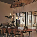 Vintage Retro Solid Wood Pendant Lamp Chandelier | Ceiling Lights