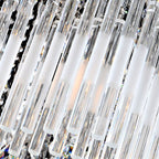 Modern K9 Crystal LED Square Rectangular Flush Ceiling Light | Ceiling Lights & Chandeliers