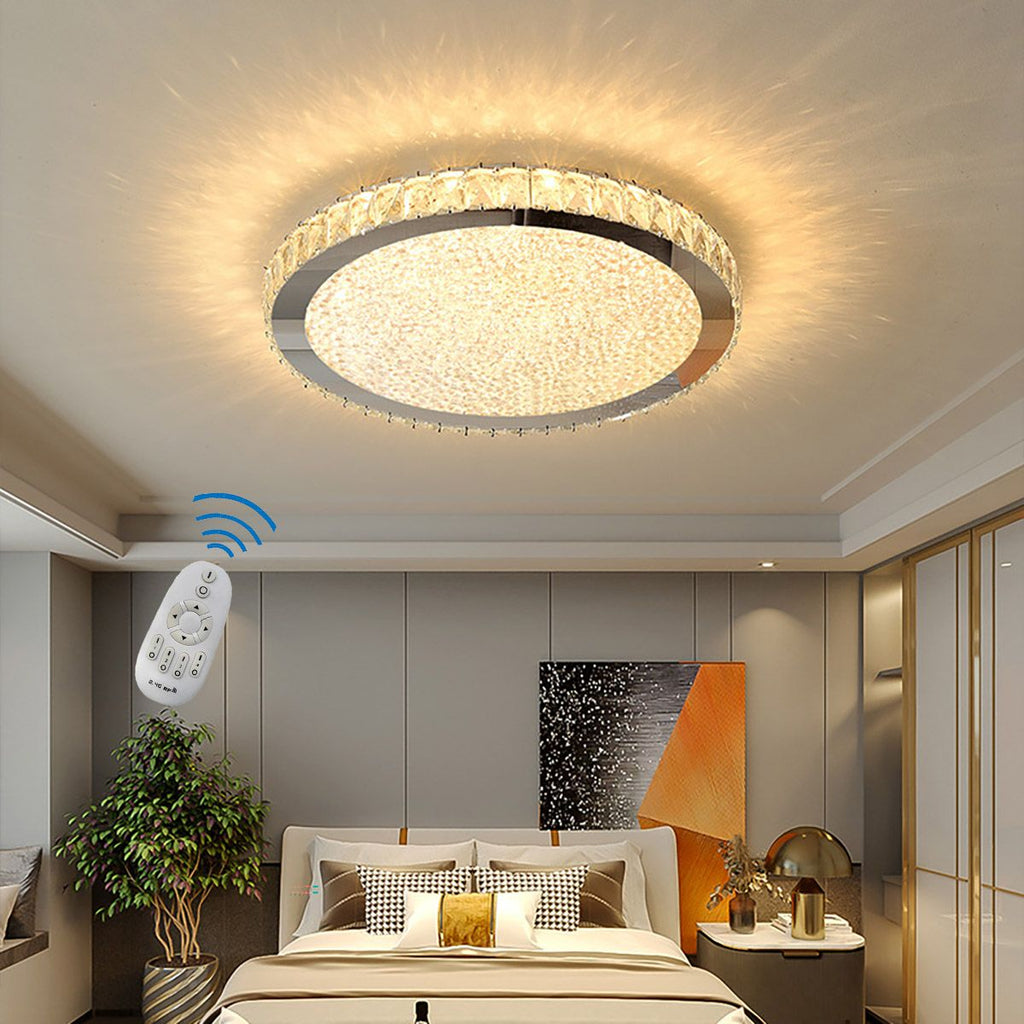 Modern K9 Crystal LED Round Ceiling Light Chandelier | Ceiling Lights