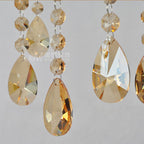 Genuine K9 Crystal Amber 6/8/10 Arms Chandelier Pendant Ceiling | Ceiling Lights & Chandeliers