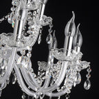 Genuine K9 Clear Crystal Chandelier Candle Water Droplet 6–32 Arms | Ceiling Lights & Chandeliers