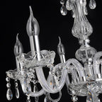 Genuine K9 Clear Crystal 5/7 Arms Chandelier Floor Lamp Candle | Ceiling Lights & Chandeliers