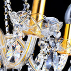 Genuine K9 Crystal 6/8/10/15 Arms Golden Chandelier Pendant Light | Ceiling Lights & Chandeliers