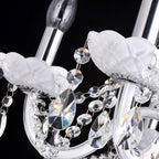 Genuine K9 Crystal White 6/8/10 Arms Chandelier Pendant Ceiling Light | Ceiling Lights & Chandeliers