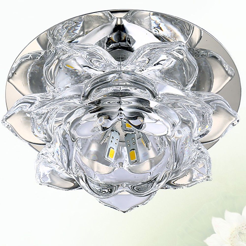 Rose 3–5W Crystal LED Downlight – Cool & Warm White | Ceiling Lights
