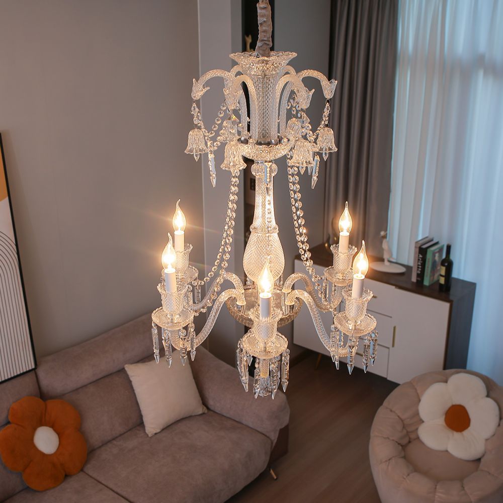 Crystal Chandeliers – Aurora Grandeur K9 Chandelier 6/8/10 Arms