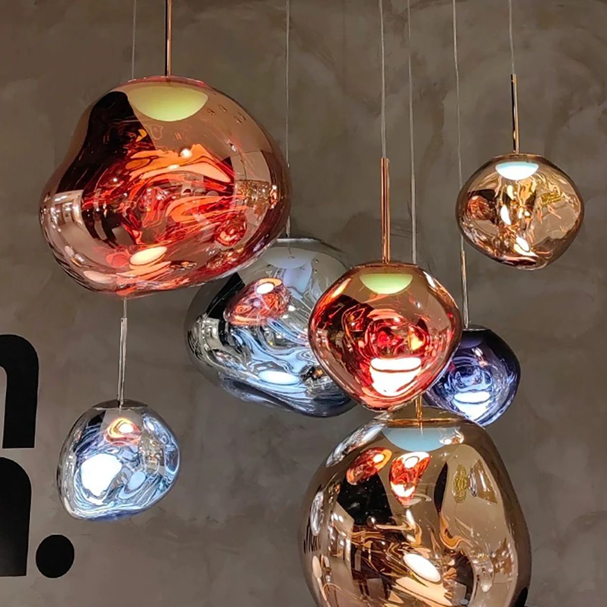 Melt Glass Pendant Light | Ceiling Lights & Chandeliers
