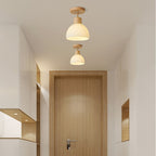 Wood Effect Pendant Ceiling Lamp Dining Room | Ceiling Lights