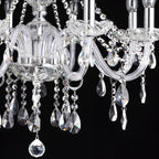 Genuine K9 Clear Crystal Chandelier Candle Water Droplet 6–32 Arms | Ceiling Lights & Chandeliers