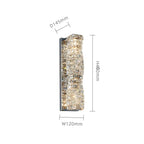 Crystal Wall Sconce LED Lighting | Modern Luxury Wall Light