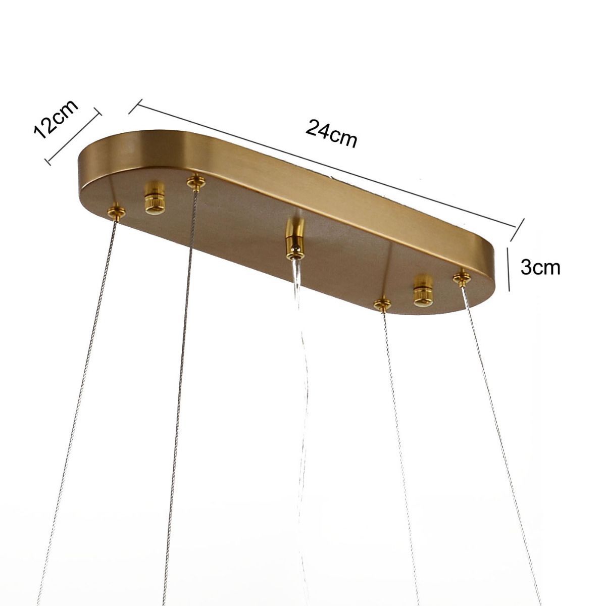 Smoky Clear Crystal Gold Metal Postmodern Dining Chandelier | Ceiling Lights & Chandeliers