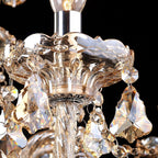 Genuine K9 Crystal Chandelier Champagne Silver Pendant Light | Ceiling Lights & Chandeliers