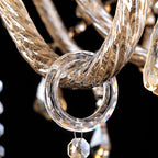 Champagne Crystal 5-7 Arms Table Lamp | Table Lighting