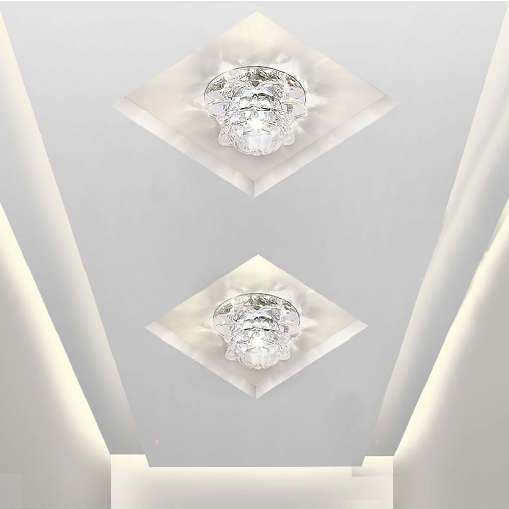 Rose 3–5W Crystal LED Downlight – Cool & Warm White | Ceiling Lights