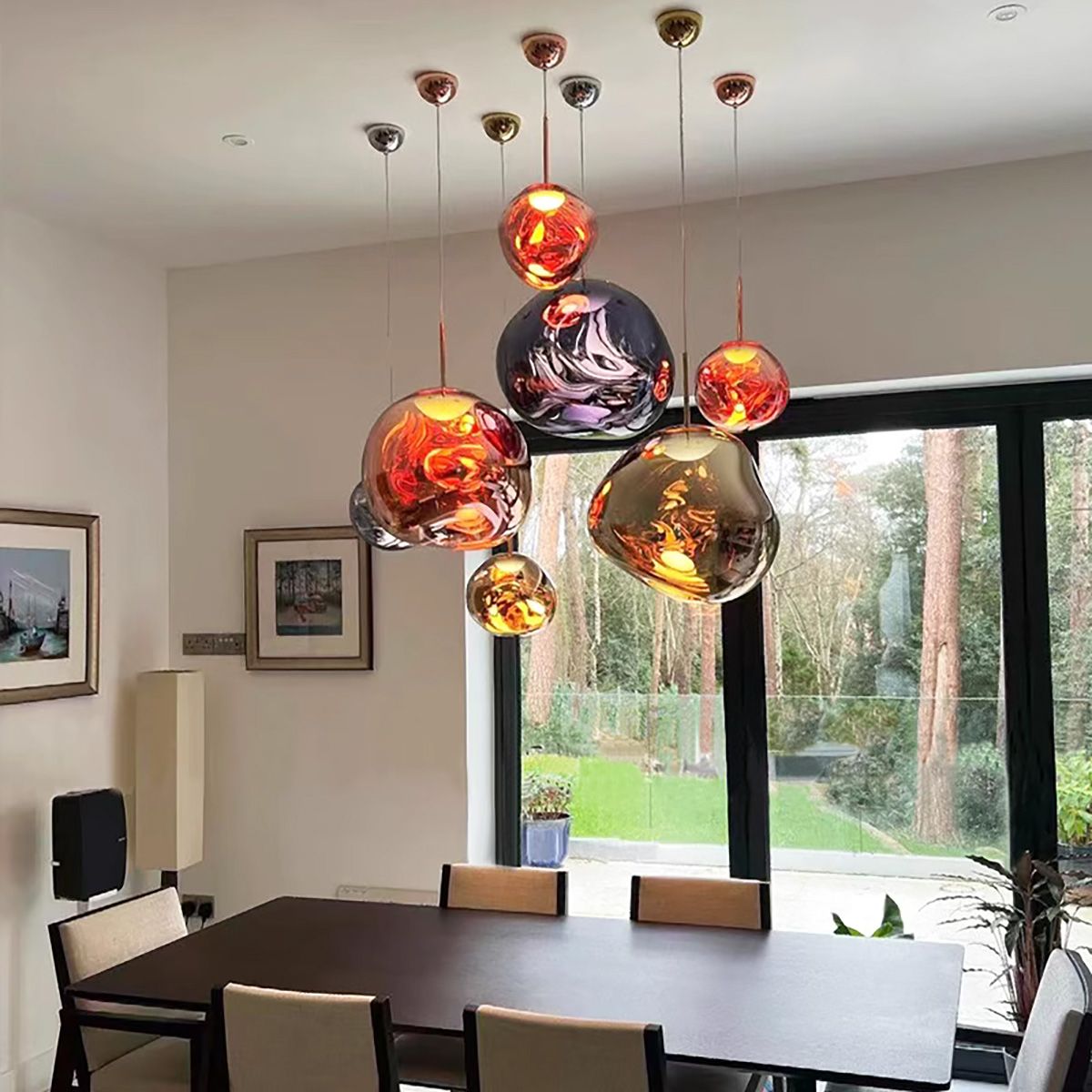 Melt Glass Pendant Light | Ceiling Lights & Chandeliers