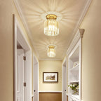 Genuine Crystal Hallway Flush Ceiling Light Chandelier | Ceiling Lights