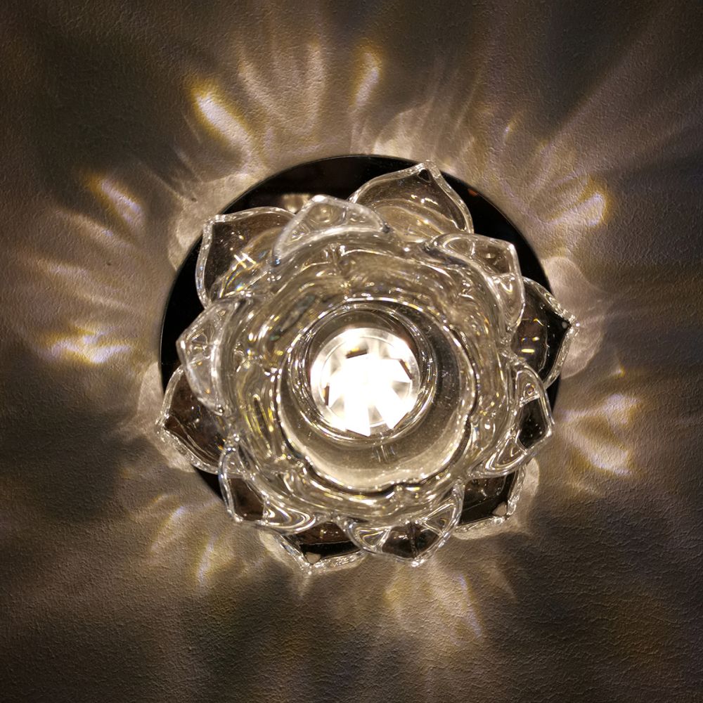 Rose 3–5W Crystal LED Downlight – Cool & Warm White | Ceiling Lights