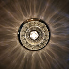 Round 3–5W Crystal LED Downlight – Dual-Tone Lighting | Ceiling Lights