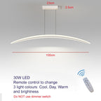LED Chandelier Pendant Dining Ceiling Light Dimmable Remote | Ceiling Lights & Chandeliers